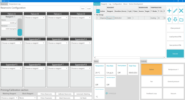 Lunaphore UI pour LabSat