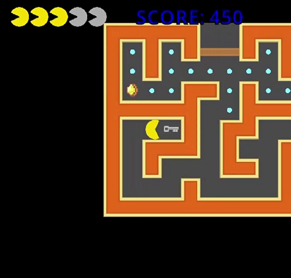 Jeu type Pac-Man